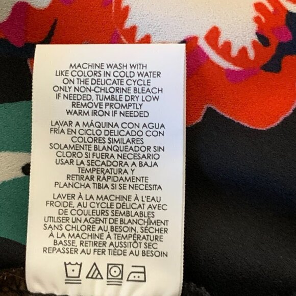 CAbi Hibiscus Blouse Style 5542 Sz M #3K - Picture 8 of 8